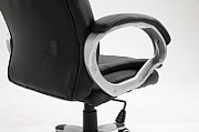 Office chair with massage  heated ACTIVEJET YK7304 black