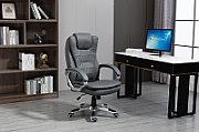 Activejet heated office chair with massage YK7304 grey