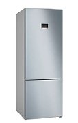 Bosch Serie 4 KGN56XLEB fridge-freezer Freestanding 508 L E Stainless steel