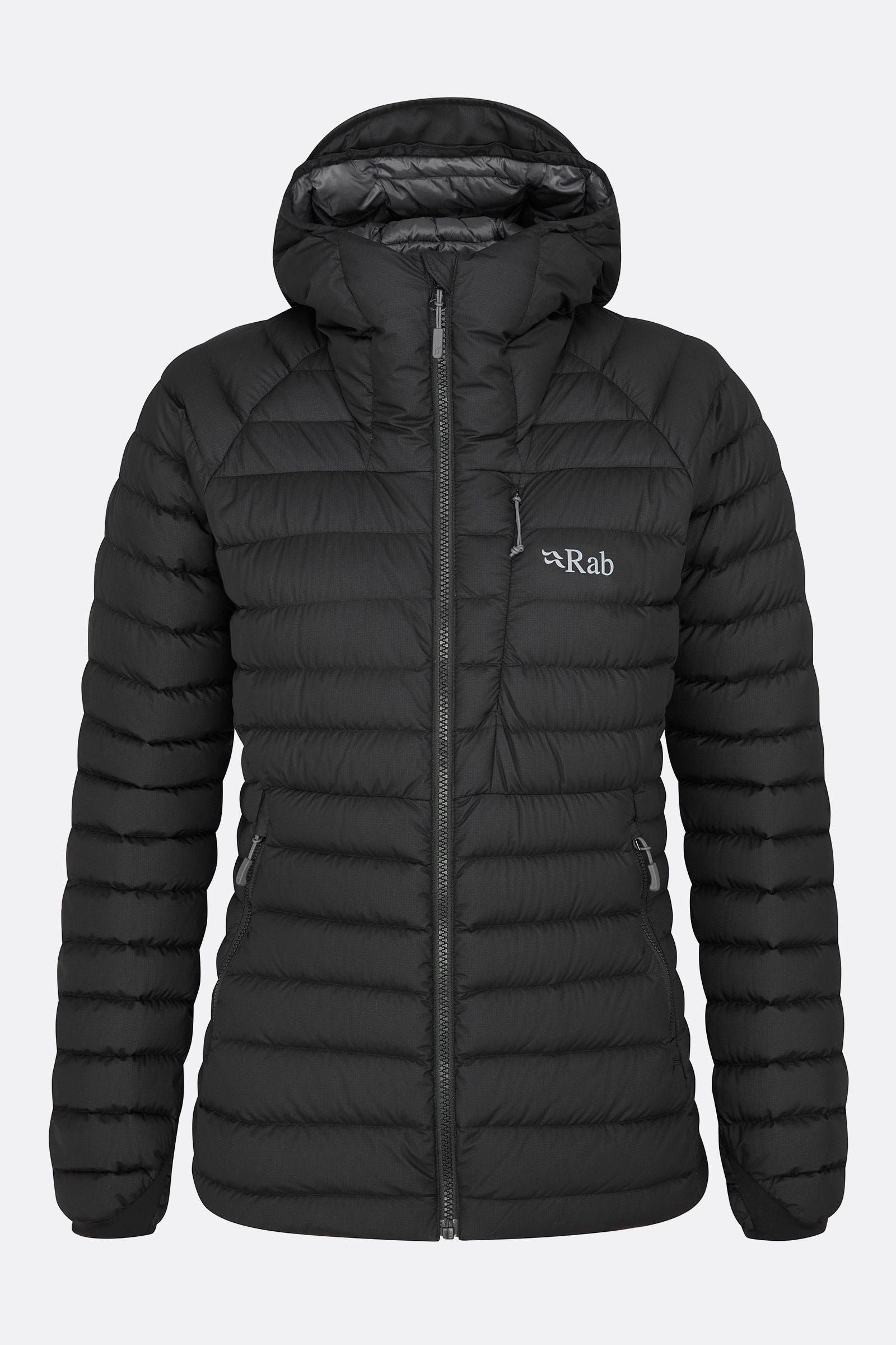 Infinity microlight jacket women-black-12 (m) RAB