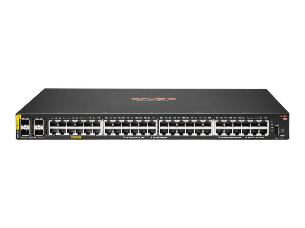 Jnc HPE ANW 6100 48G CL4 4SFP+ 740W Switch