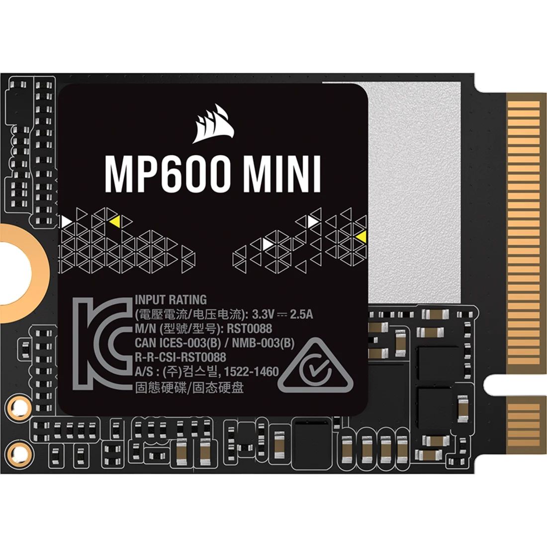 CORSAIR MP600 MINI, 2TB, PCIe Gen4, NVMe M.2 2230