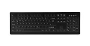 WIRELESS HYGIENE DESKTOP/KEYBOARD SEALED USB BLACK