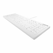 AK-C8112 MEDICAL KEYBOARD WHITE/