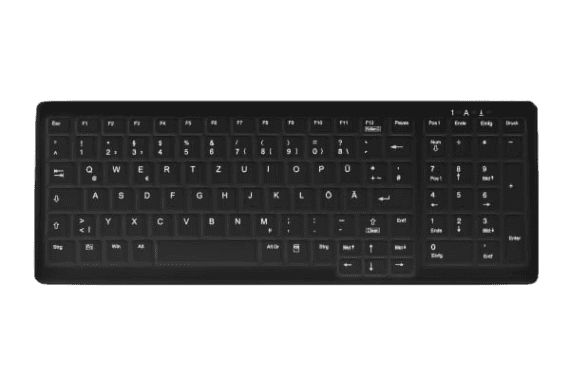 WIRELESS HYGIENE COMPACT/KEYBOARD WITH NUMPAD SEALED USB