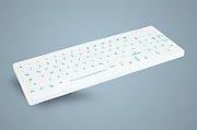 HYGIENE BACKLIT COMPACT/KEYBOARD WITH NUMPAD SEALED USB