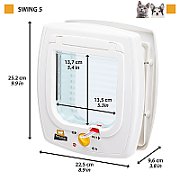 FERPLAST Swing 5 pet door  white