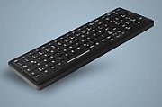 HYGIENE COMPACT KEYBOARD WITH/NUMPAD SEALED USB BLACK