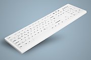 HYGIENE DESKTOP KEYBOARD FULLY/SEALED WATERTIGHT USB WHITE UK 0