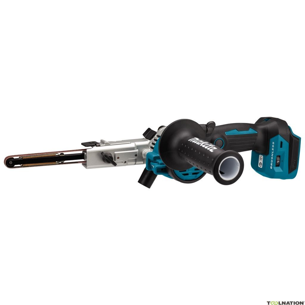 Makita DBS180Z 18 V portable sander Belt sander Black Blue Silver