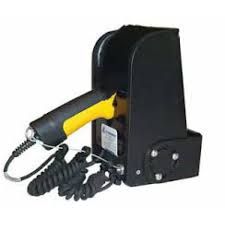 Scanner heater to prevent fogging in freezer operations. Includes cable retractor. For use with 36-48V power