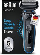 Braun 51-B1000s  Foil shaver  Black  Blue  Power  AC/Battery  Lithium-Ion (Li-Ion)  50 min