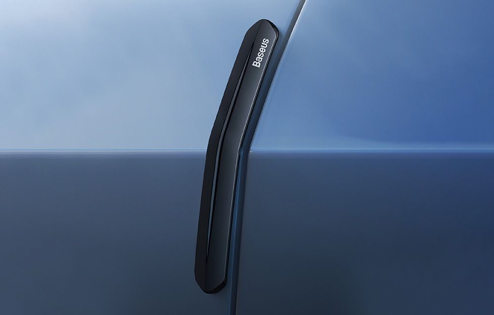 PROTECTIE AUTO pentru usa Baseus Streamlined, compatibil modele Tesla, contine 6 bucati, negru  C12051300111-00  - 6932172633387