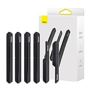 PROTECTIE AUTO pentru usa Baseus Streamlined, compatibil modele Tesla, contine 6 bucati, negru  C12051300111-00  - 6932172633387