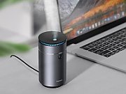 UMIDIFICATOR AUTO Baseus Time Aromatherapy, functie de aromaterapie, silentios, 75ml, gri  DHSG-0G  (timbru verde 2 lei) - 6953156224261