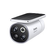CAMERA IP Exterior Baseus S1 Pro, 3K, 2560 x 1440, kit 2 camere + panou solar + acumulator integrat, unghi pana la 120 grade, IP67, dist. IR 30 m, tip lentila fixa 3 mm, 3 Mpx, wireless + RJ-45, slot SD card,  S0TX002131  (timbru verde 0.8 lei)