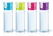 Brita Fill&Go lime green filter bottle +4filters