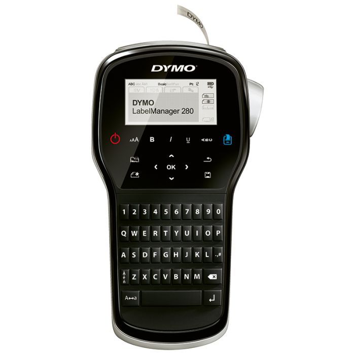 DYMO LabelManager 280 label printer Thermal transfer D1 QWERTY
