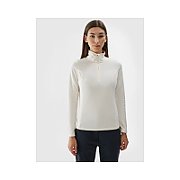 Bluza polarowa damska 4F F031 kremowa 4FAW23UFLEF031 12S S