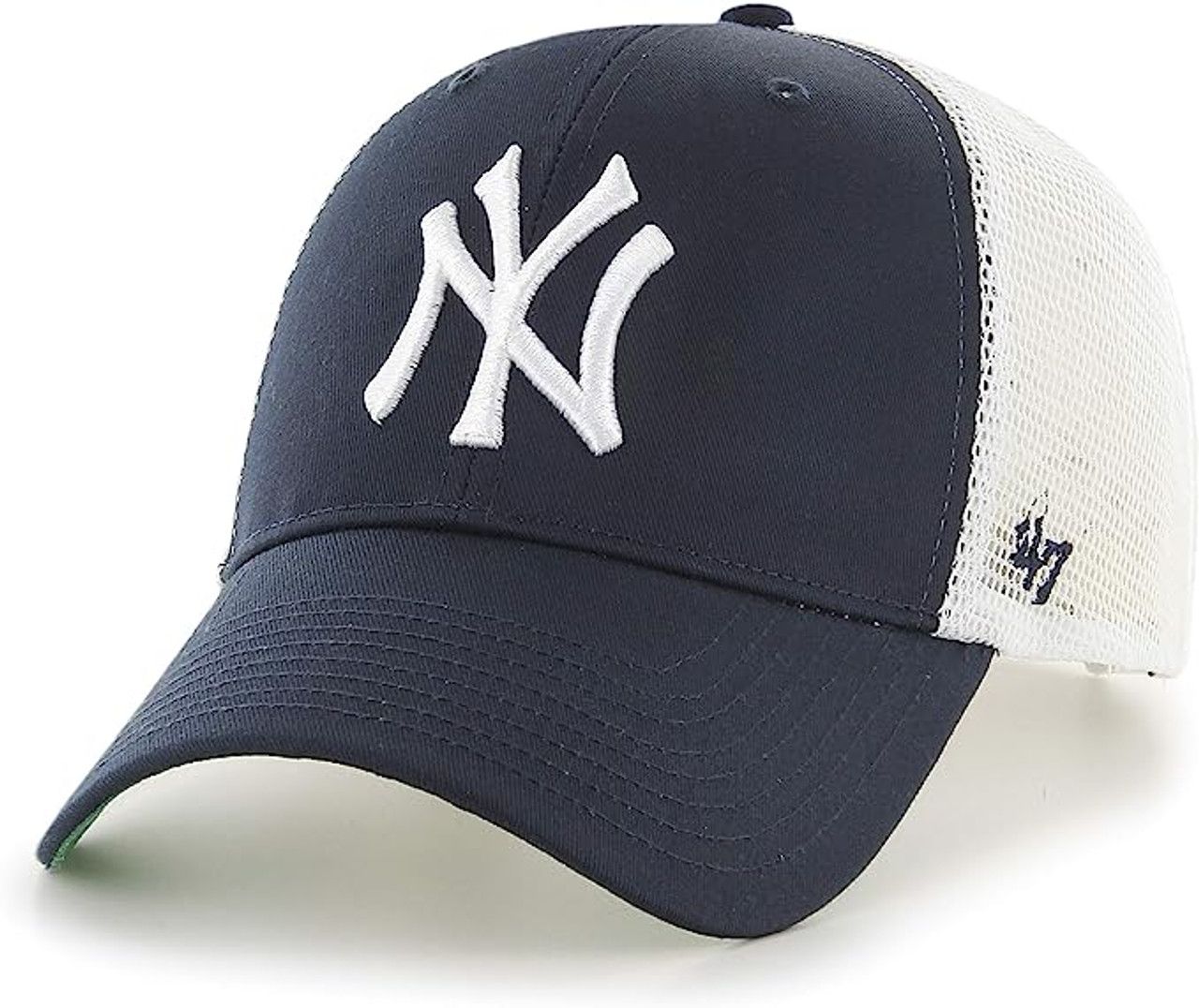 Czapka z daszkiem '47 New York Yankees OSFA czarno-biała B-BRANS17CTP-NY
