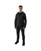Kurtka męska softshell 4F M283 głęboka czerń 4FWAW24TSOFM283 20S  XL
