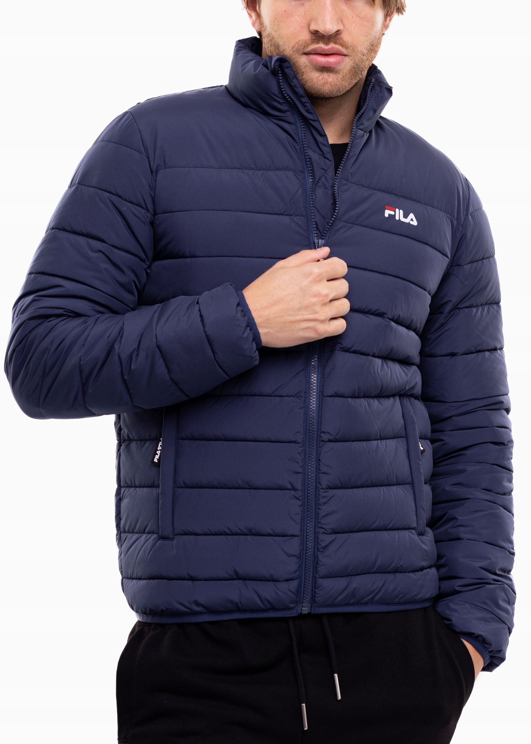 Kurtka męska Fila Butzbach granatowa FAM0456 50004 M