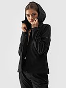 Kurtka damska softshell 4F F285 głęboka czerń 4FWAW24TSOFF285 20S  S