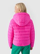 Kurtka puchowa dla dziewczynki 4F F449 fuksja 4FJWAW24TDJAF449 55S 152cm
