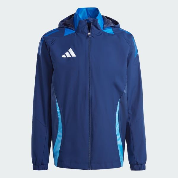 Kurtka męska adidas Tiro 24 Competition All-Weather niebieska IR9520 L
