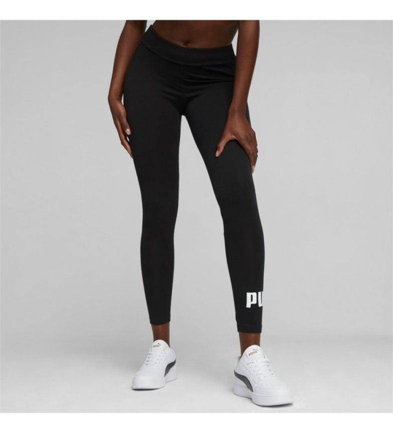 Legginsy damskie Puma ESS Logo czarne 586832 01 S