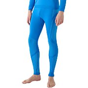 Legginsy termoaktywne męskie 4F M166 niebieskie 4FWAW24USEAM166 33S L/XL