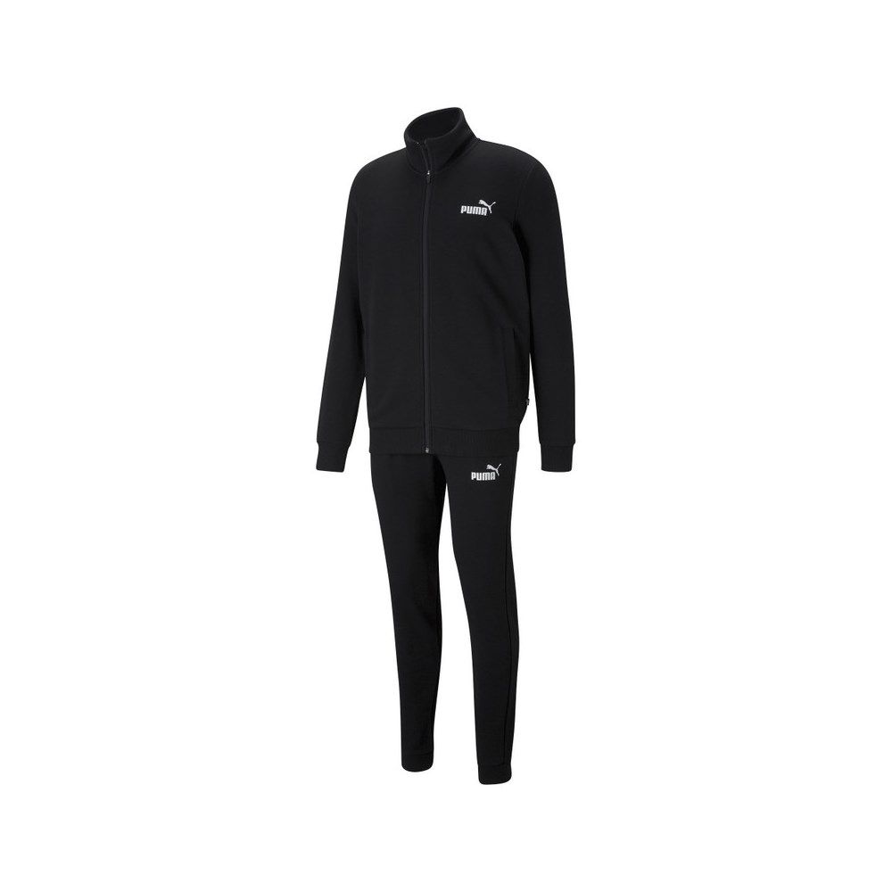 Dres męski Puma Clean Sweat Suit czarny 585840 01 2XL