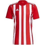 Koszulka męska adidas Striped 21 Jersey czerwono-biała GN7624 2XL