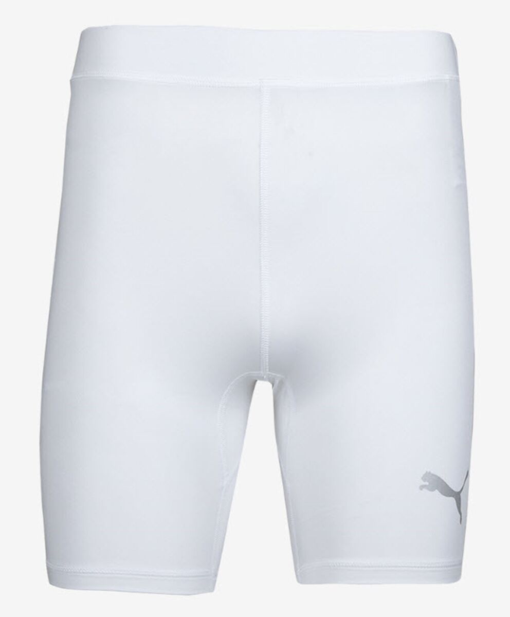 Spodenki męskie Puma LIGA Baselayer Short Tight białe 655924 04 S