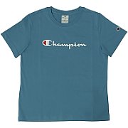 Koszulka damska Champion SS Tee niebieska 117534 BS099 M