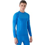 Koszulka termoaktywna męska 4F M165 niebieska 4FWAW24USEAM165 33S S/M