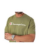 Koszulka męska Champion SS Tee oliwkowa 220256 GS573 XL