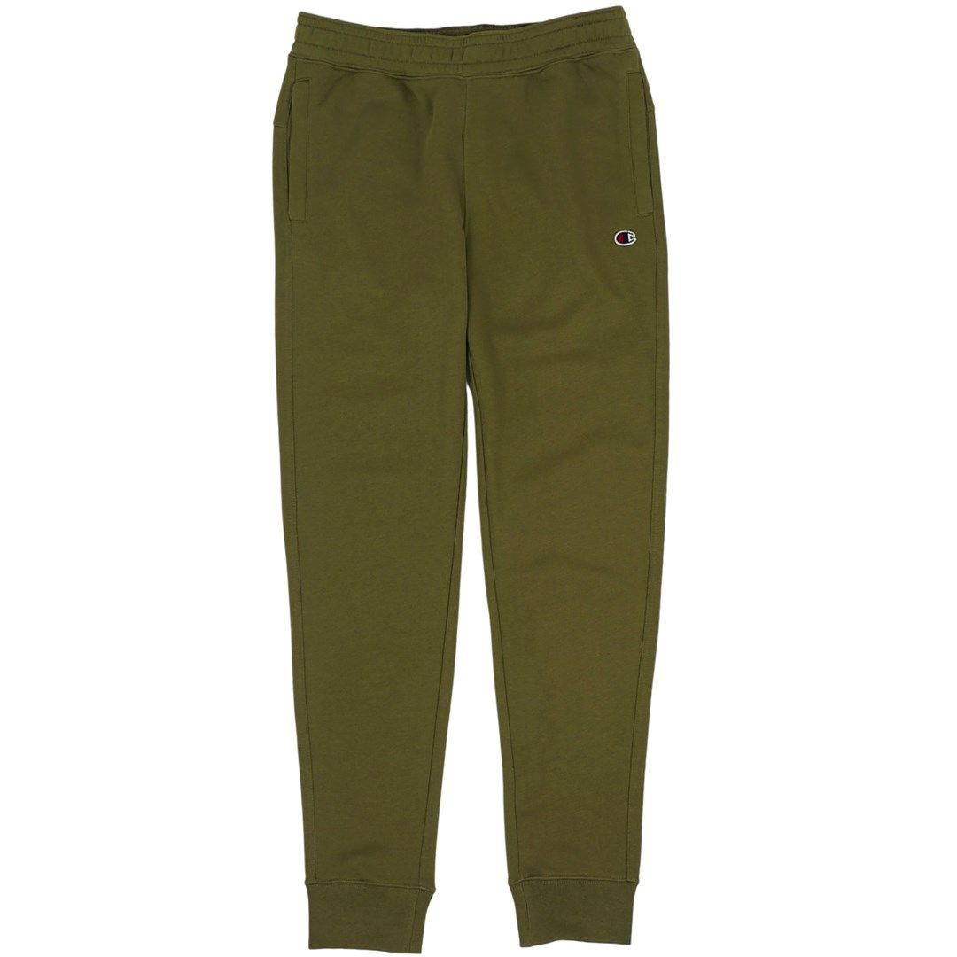 Spodnie męskie Champion Rib Cuff Pants oliwkowe 220301 GS573 M