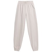 Women's trousers 4F F147 beige 4FSS23TTROF147 83S L