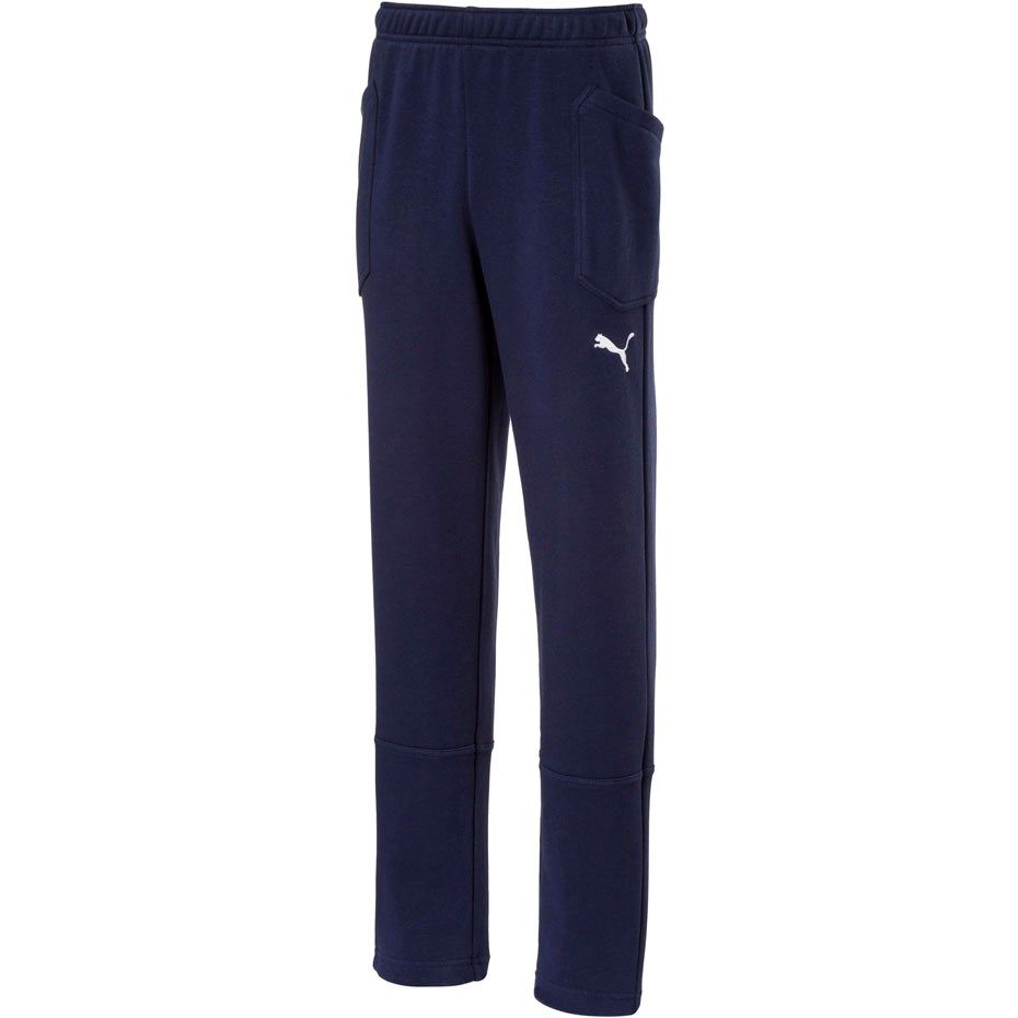 Puma Liga Casuals Pants JUNIOR navy blue 655635 06 152cm