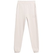 Women's trousers 4F CAS F472 beige 4FAW23TTROF472 83S L