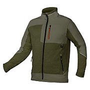 Softshell sweatshirt OUTDOOR  green  size XXL