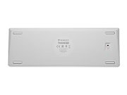 GAMING KEYBOARD GENESIS THOR 660 G2 US WHITE WIRELESS RGB MECHANICAL GATERON RED