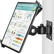 Tablet holder 7-14  swivel wall with lock