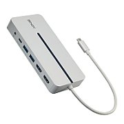 LINDY DST-Mini Duo  USB C Laptop Mini Dock 2x 4K HDMI