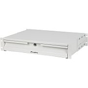 CABINET DRAWER 19  2U 360MM GREY LANBERG (2U/483X360MM LOAD CAPACITY UP TO 90KG  4-POINT MOUNTING)