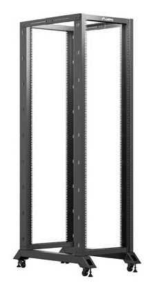 OPEN RACK 19  42U 600X1000 BLACK LANBERG
