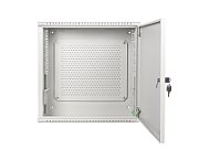 WALL-MOUNTED RACK CABINET 19  6U+3U 540X200 LOW-PROFILE GRAY LANBERG (FOLDED)