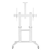 Mobile TV stand 70-120  up to 140kg adjustable 2 shelves