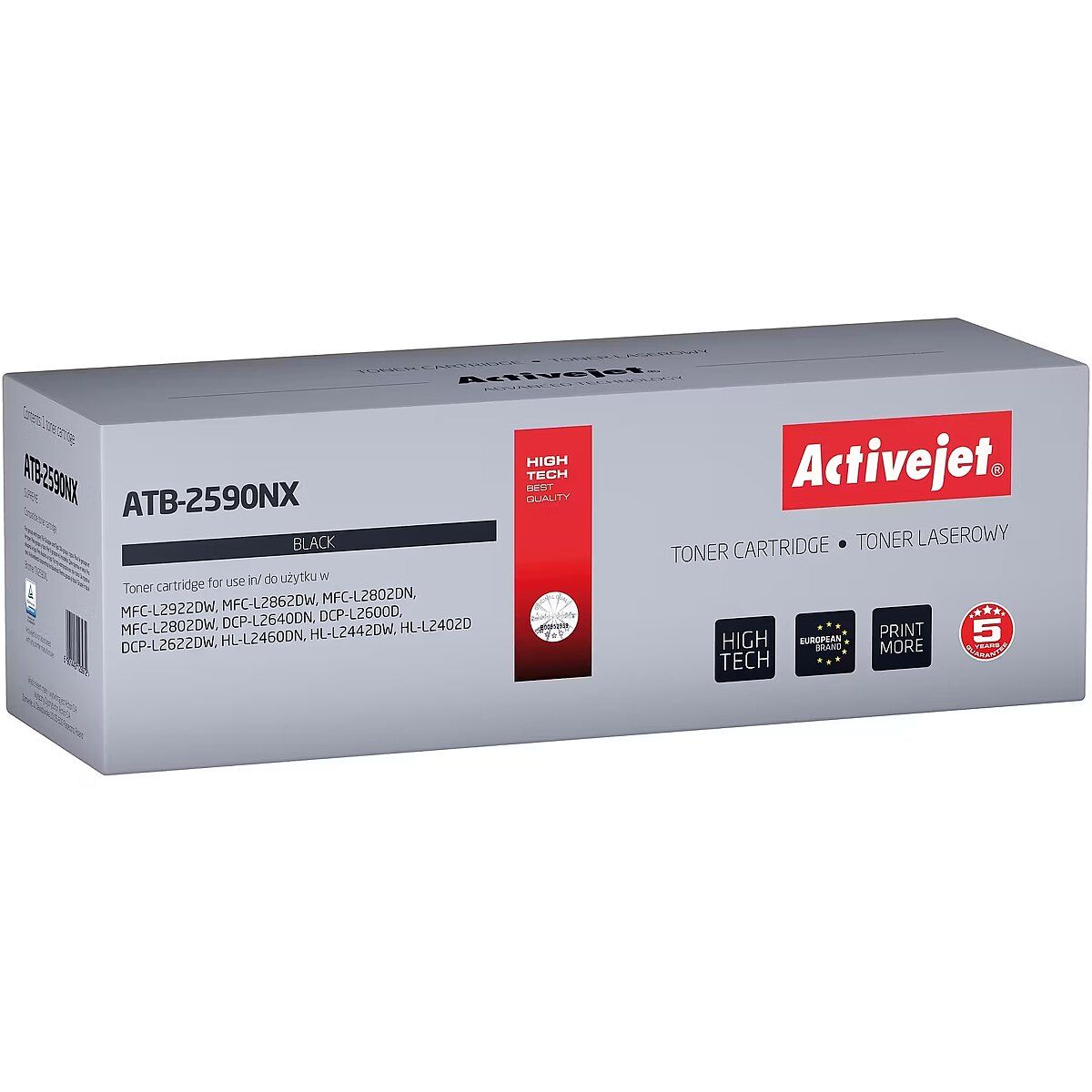 Activejet ATB-2590NX Toner for Brother printers Replacement Brother TN2590XL Supreme 3000 pages black)